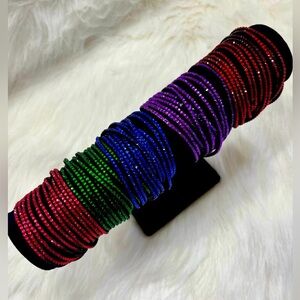 Wrap-around snap on bracelets